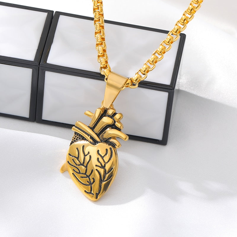 "Stole My Heart" Couple Necklace