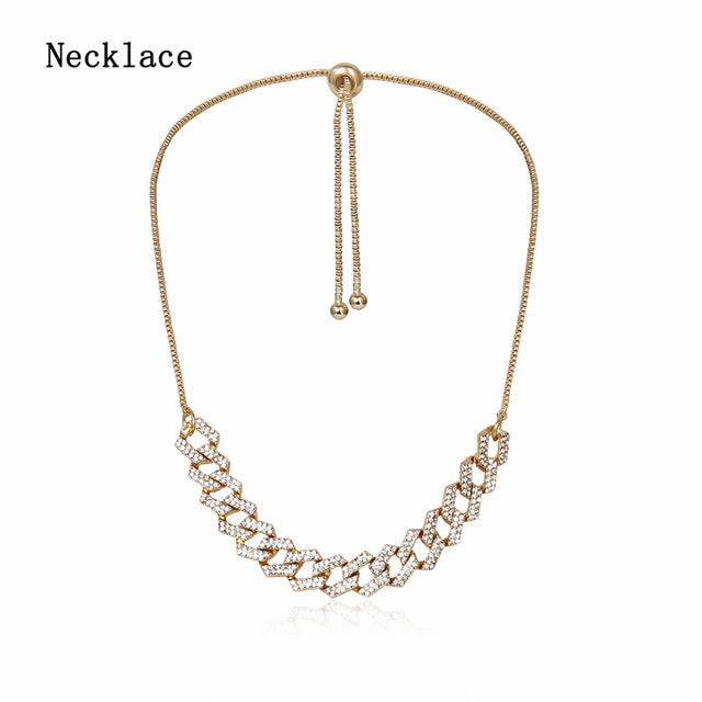 Rhinestone Crystal Necklace