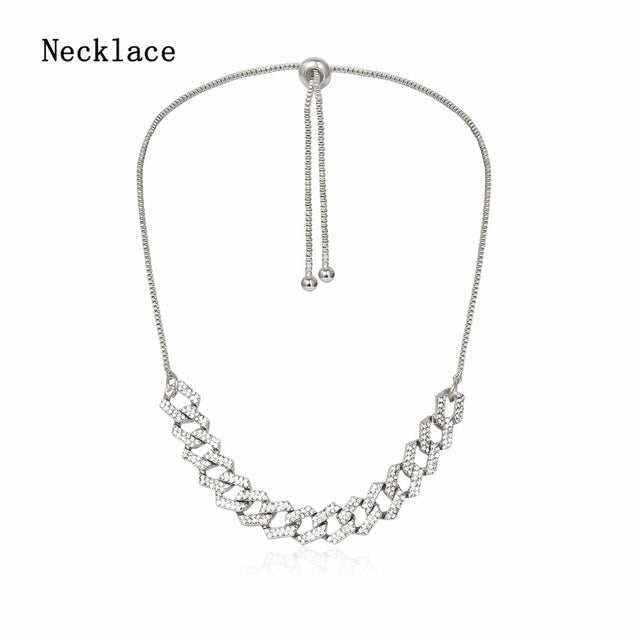 Rhinestone Crystal Necklace