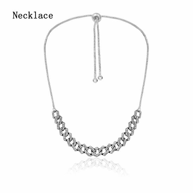 Rhinestone Crystal Necklace