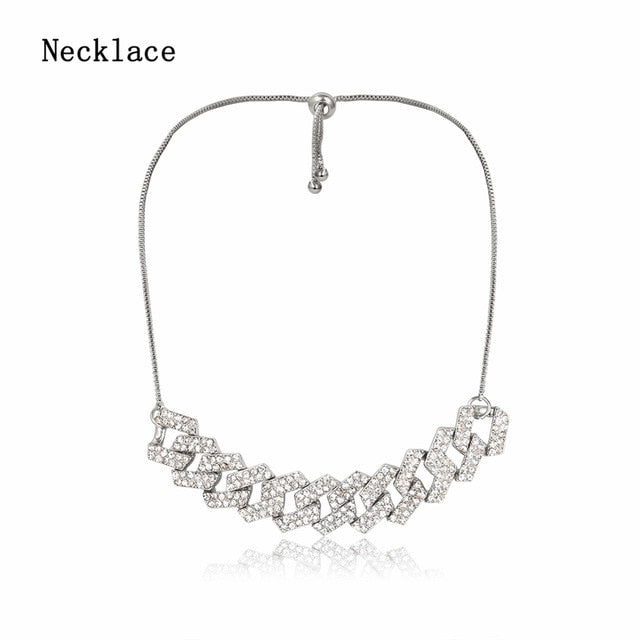 Rhinestone Crystal Necklace