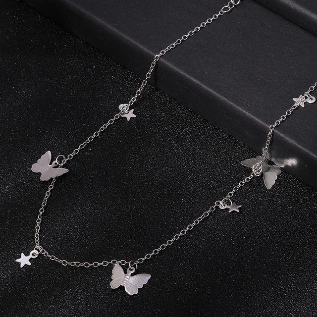 Butterfly Star Necklace